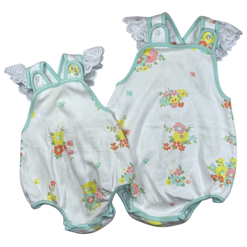 TBBC The Beaufort Bonnet Company Saylor Sunsuit Biltmore Bouquet Size 18-24M - Picture 5 of 5